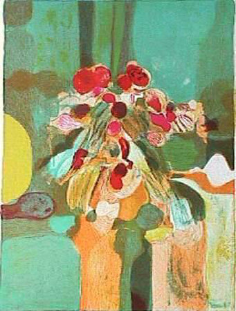 Bouquet De Fleurs by Roger Muhl Pricing Limited Edition Print image