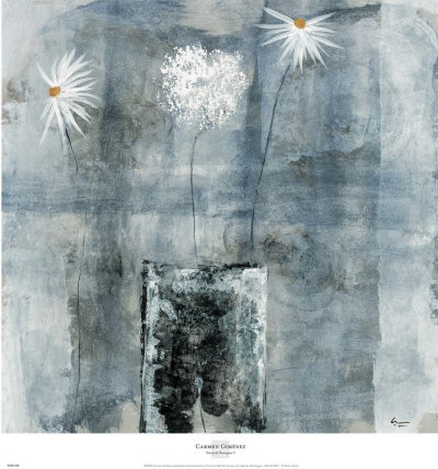 Neutral Bouquet I by Carmen Gimenez Pricing Limited Edition Print image