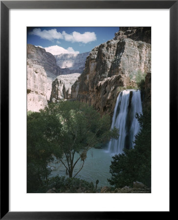 Havasu Waterfall In Grand Canyon National Park by Frank Scherschel Pricing Limited Edition Print image