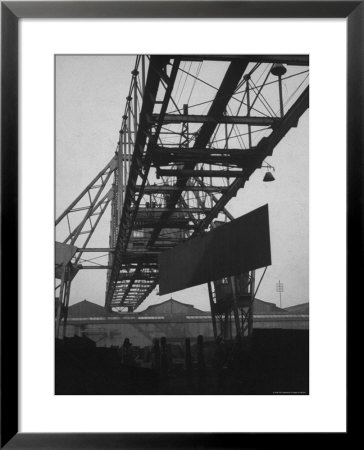 Exterior Of Steel Mill Vickers Armstrong by E O Hoppe Pricing Limited Edition Print image