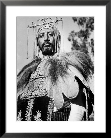 Master Of The Hunt Under Ethiopia's Emperor Haile Selassie by Alfred Eisenstaedt Pricing Limited Edition Print image