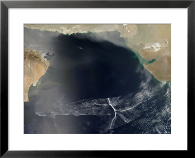 Wave Clouds Over The Arabian Sea, May 8, 2007 by Stocktrek Images Pricing Limited Edition Print image
