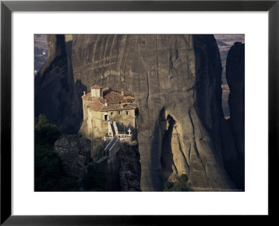 Rossanou Monastery, Meteora, Unesco World Heritage Site, Greece by Charles Bowman Pricing Limited Edition Print image