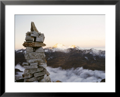 Sunrise From Base Camp On Huayna Potosi, Cordillera Real, Bolivia, South America by Mark Chivers Pricing Limited Edition Print image