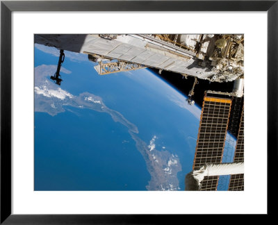 The International Space Station Frames This View Of The Of Italy And Sicily, August 14, 2007 by Stocktrek Images Pricing Limited Edition Print image