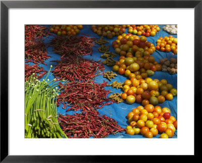Local Market Selling Vegetables, Orissa, India by Keren Su Pricing Limited Edition Print image