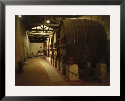 Fermentation Vats In Winery, Domaine Saint Martin De La Garrigue, Montagnac by Per Karlsson Pricing Limited Edition Print image