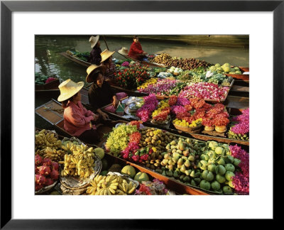 Damnoen Saduak Floating Market, Bangkok, Thailand by Gavin Hellier Pricing Limited Edition Print image