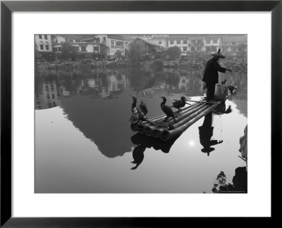 Cormorant Fisherman, Yangshuo, Guangxi Province, China, Asia by Jochen Schlenker Pricing Limited Edition Print image