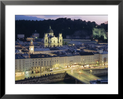 Twilight, Salzburg, Salzburgland, Austria, Europe by Chris Kober Pricing Limited Edition Print image