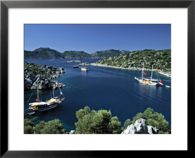 Turquoise Coast Between Kale And Kas, Turkey by Demetrio Carrasco Pricing Limited Edition Print image