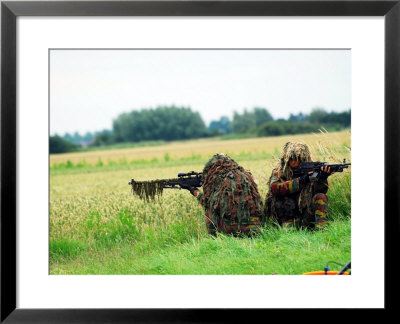 Sniper Unit Of The Paracommandos by Stocktrek Images Pricing Limited Edition Print image