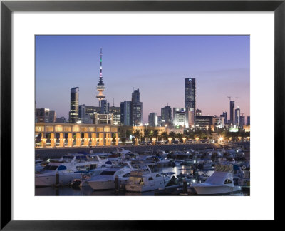 Kuwait City And Sharq Souk Marina, Kuwait by Walter Bibikow Pricing Limited Edition Print image