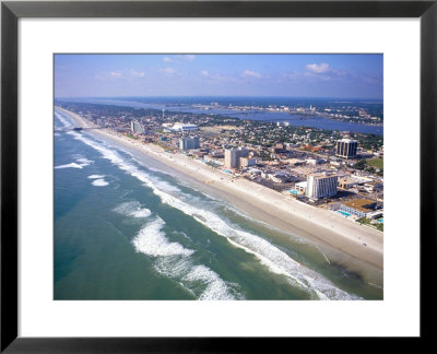 Beach Aerial, Daytona Beach, Florida by Bill Bachmann Pricing Limited Edition Print image