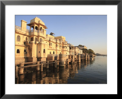 Gangaur Ghat, Pichola Lake, Udaipur, Rajasthan, India by Ivan Vdovin Pricing Limited Edition Print image