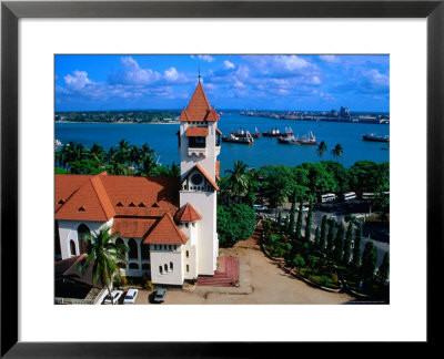 Azania-Front Lutheran Church In Dar Es Salaam, Built Between 1898 And 1901 By German Missionaries by Christine Osborne Pricing Limited Edition Print image