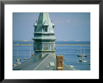 Provincetown Harbor With Town Hall In The Foreground by Michael Melford Pricing Limited Edition Print image