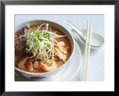 Laksa, A Popular Spicy Noodle Soup Which Is A Mix Of Chinese And Malay, Singapore by Eightfish Pricing Limited Edition Print image