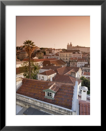 Sao Vicente De Fora Church And Alfama District, Lisbon, Portugal by Michele Falzone Pricing Limited Edition Print image