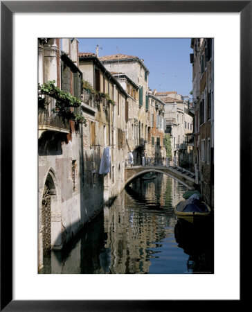Canal Scene, Venice, Veneto, Italy by James Emmerson Pricing Limited Edition Print image