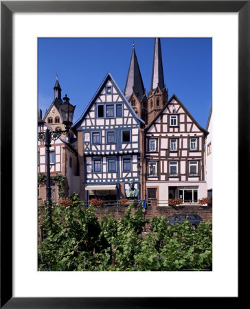 Framework At Market Square, Gelnhausen, Hesse, Germany by Hans Peter Merten Pricing Limited Edition Print image