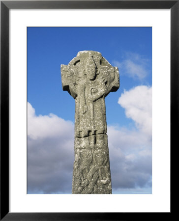 Detail Of The Doorty Cross, 13Ft Tall And Dating From The 12Th Century, Kilfenora, Munster by Roy Rainford Pricing Limited Edition Print image