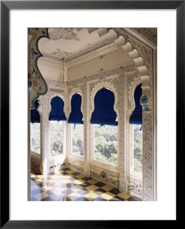 The Shiv Niwas Palace Hotel, Overlooking The Lake, Udaipur, Rajasthan State, India by John Henry Claude Wilson Pricing Limited Edition Print image