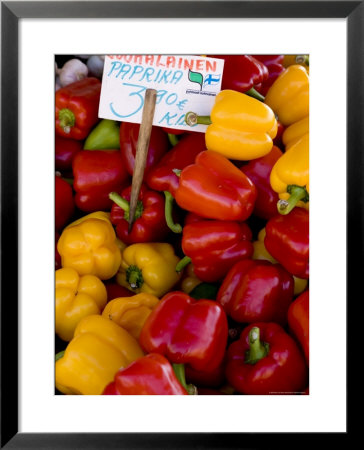 Produce At An Outdoor Market, Helsinki, Finland by Nancy & Steve Ross Pricing Limited Edition Print image