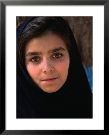 Girl At Aschiana School, Looking At Camera, Kabul, Afghanistan by Stephane Victor Pricing Limited Edition Print image