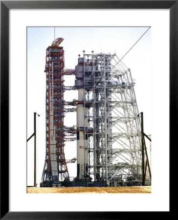 Saturn 5 Booster Rocket For Apollo 9 by Rex Stucky Pricing Limited Edition Print image