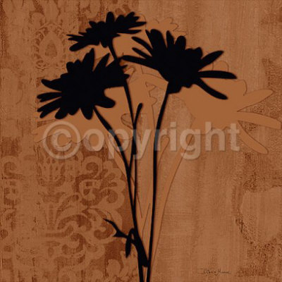 Flower Silhouette by Diane Moore Pricing Limited Edition Print image