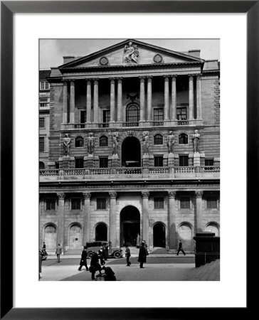 View Showing The Exterior Of The Bank Of Exchange by Hans Wild Pricing Limited Edition Print image