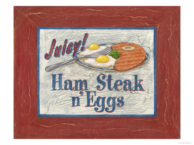 Ham Steak by Elizabeth Garrett Pricing Limited Edition Print image