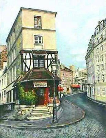 Rue Lepic by Georges Caramadre Pricing Limited Edition Print image