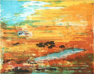 Paysage by Georges Douking Pricing Limited Edition Print image