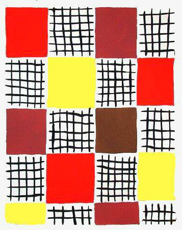 Compositions Couleurs Idees No. 7 by Sonia Delaunay-Terk Pricing Limited Edition Print image