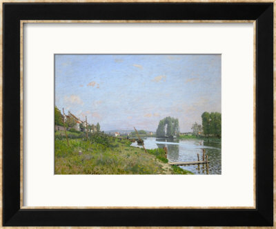The Isle Saint-Denis, 1872 by Alfred Sisley Pricing Limited Edition Print image