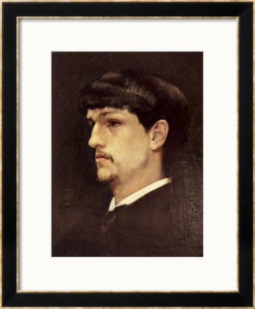 Claude Debussy 1886 by Henri Ludovic Marius Pinta Pricing Limited Edition Print image