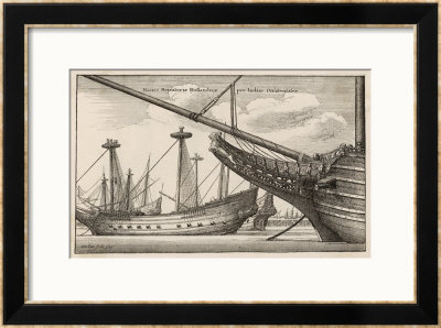 Vessels Of The Dutch West India Company by Wenceslaus Hollar Pricing Limited Edition Print image