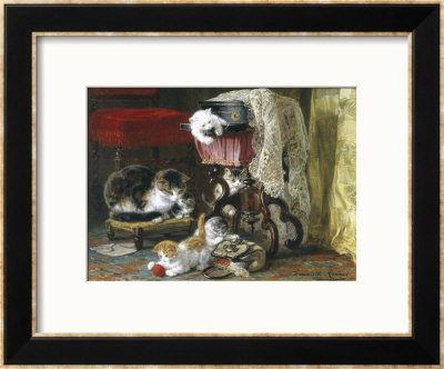 Mischief Makers by Henriette Ronner Knip Pricing Limited Edition Print image