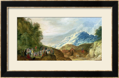 The Sermon On The Mount by Joos De Momper The Younger Pricing Limited Edition Print image