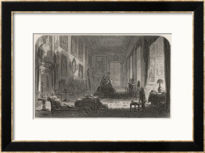 Sunset In The Long Drawing- Room At Chesney Wold by Phiz Pricing Limited Edition Print image