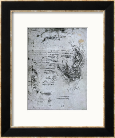 Coition Of Hemisected Man And Woman, Facsimile Copy by Leonardo Da Vinci Pricing Limited Edition Print image