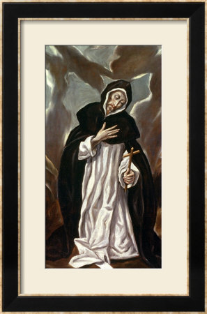 St.Dominic Of Guzman by El Greco Pricing Limited Edition Print image