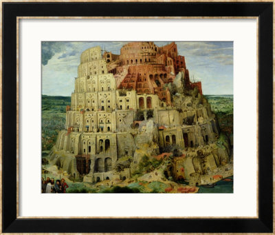 Tower Of Babel, 1563 (Detail) by Pieter Bruegel The Elder Pricing Limited Edition Print image