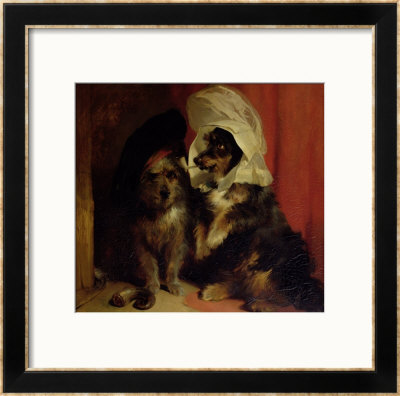 Comical Dogs, 1836 by Edwin Henry Landseer Pricing Limited Edition Print image