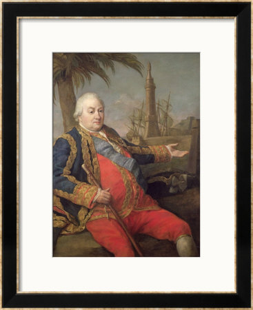 Pierre De Suffren-Saint-Tropez (1729-88) Vice Admiral Of France by Pompeo Batoni Pricing Limited Edition Print image