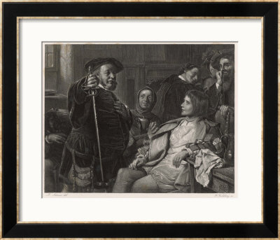 Henry Iv, Falstaff And Prince Hal by M. Adamo Pricing Limited Edition Print image