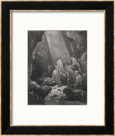 Daniel In Den by Gustave Doré Pricing Limited Edition Print image