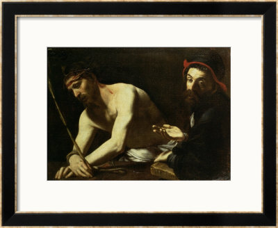 Christ Before Caiaphas, Circa 1615 by Giovanni-Battista Caracciolo Pricing Limited Edition Print image
